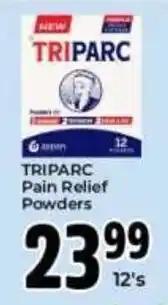 Elite Power Trade Cash & Carry TRIPARC Pain Relief Powders offer