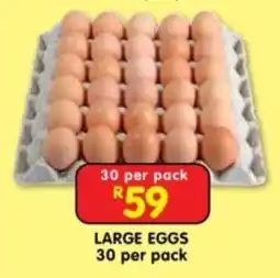 Shoprite LARGE EGGS offer