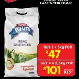 Shoprite Super White Super Maize Meal offer
