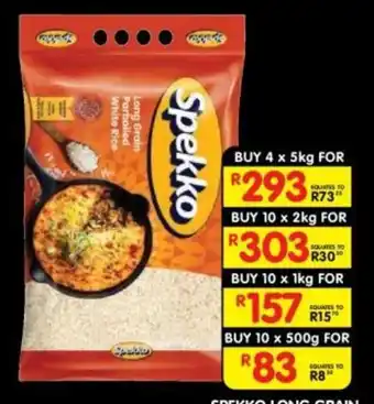 Spekko Long Grain Parboiled White Rice