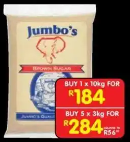 Shoprite Jumbo's Brown Sugar offer