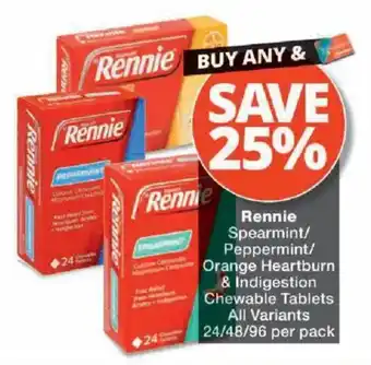 Rennie Chewable Tablets