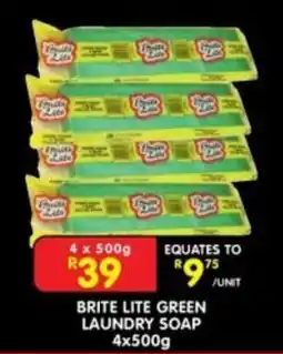 Shoprite Brite Lite Green Laundry Soap offer