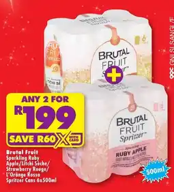 Shoprite Liquor Brutal Fruit Spritzer offer