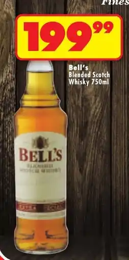 Shoprite Liquor Bell's Blended Scotch Whisky offer
