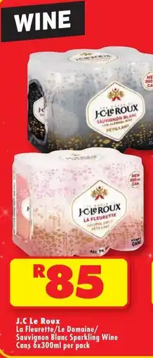 Shoprite Liquor J.C Le Roux La Fleurette Sauvignon Blanc Sparkling Wine offer