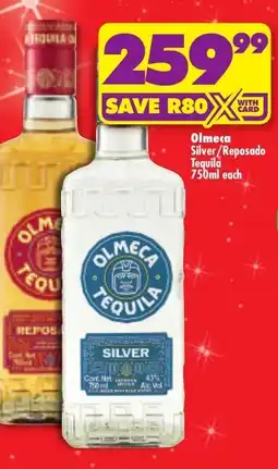Shoprite Liquor Olmea Tequila Silver offer