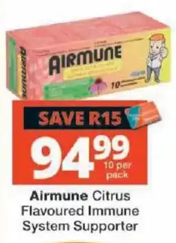 Checkers Airmune Citrus Flavoured Immune System Supporter offer