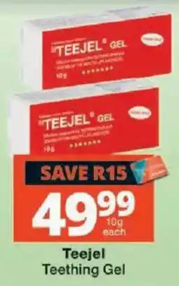 Checkers Teejel Teething Gel offer