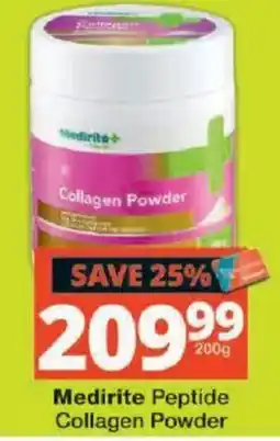 Checkers Medirite Peptide Collagen Powder offer