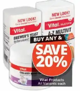 Checkers Vital Brewer's Yeast offer