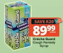 Checkers Crèche Guard Cough Remedy Syrup offer