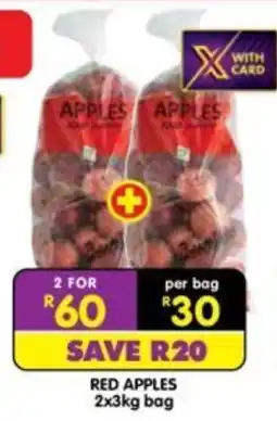 Shoprite Red Apples offer