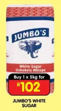 Shoprite JUMBO'S WHITE SUGAR offer