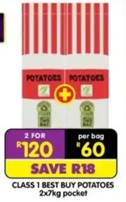 Shoprite CLASS 1 BEST BUY POTATOES offer