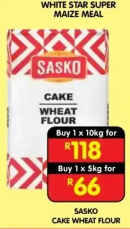 Shoprite Sasko Cake Wheat Flour offer
