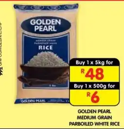 Shoprite GOLDEN PEARL MEDIUM GRAIN PARBOILED WHITE RICE offer
