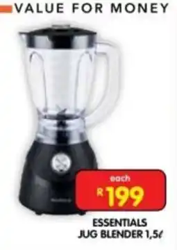 Shoprite Essentials Jug Blender offer