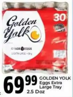 Elite Power Trade Cash & Carry Golden Yolk Eggs Extra Large offer