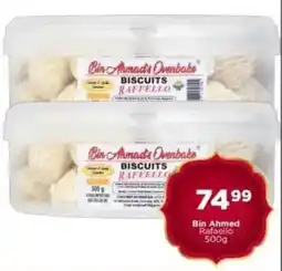 Check Star Bin Ahmed's Ovenbake Biscuits Raffello offer