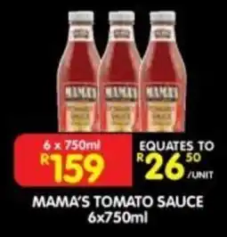 Shoprite MAMA'S TOMATO SAUCE offer