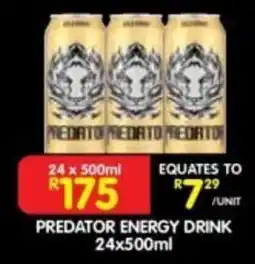 Shoprite PREDATOR ENERGY DRINK offer