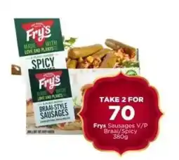 Check Star Frys Sausages V/P offer