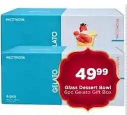 Check Star Glass Dessert Bowl Gelato Gift Box offer