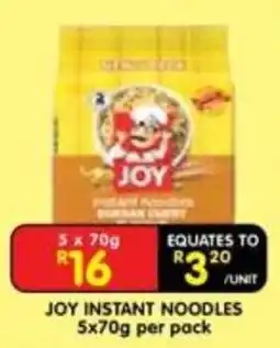 Shoprite JOY INSTANT NOODLES offer