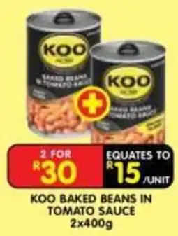 Shoprite KOO Baked Beans in Tomato Sauce offer