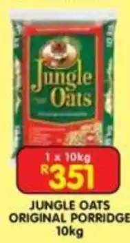 Shoprite Jungle Oats Original Porridge offer