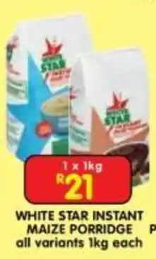 Shoprite White Star Instant Maize Porridge offer