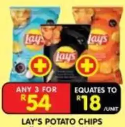 Shoprite LAY'S POTATO CHIPS offer