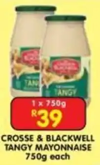 Shoprite Crosse & Blackwell Tangy Mayonnaise offer