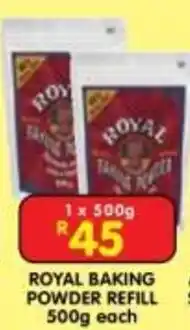 Shoprite ROYAL BAKING POWDER REFILL offer