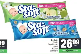 Sta-Soft Fabric Conditioner Refill Assorted