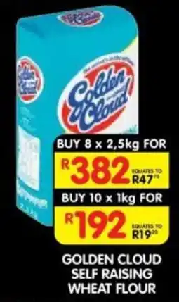 Shoprite Golden Cloud Self Raising Wheat Flour offer