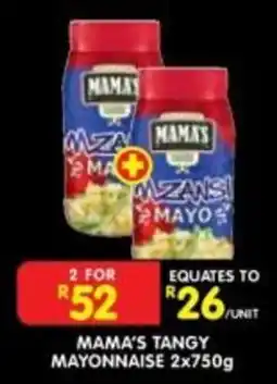 Shoprite MAMA'S TANGY MAYONNAISE offer