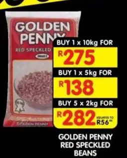 Shoprite GOLDEN PENNY RED SPECKLED BEANS offer