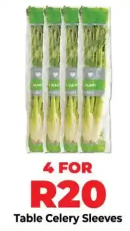 Table Celery Sleeves