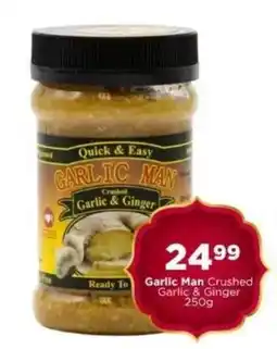 Check Star Garlic Man Crushed Garlic & Ginger offer
