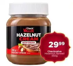 Check Star Checkvalue Hazelnut Spread offer
