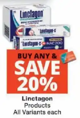 Checkers Linctagon Products offer