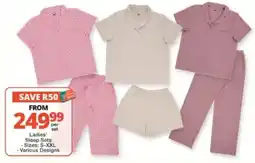 Checkers Hyper Ladies' Sleep Sets offer