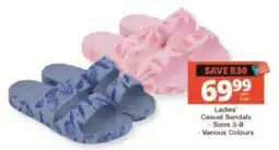Checkers Hyper Ladies' Casual Sandals offer