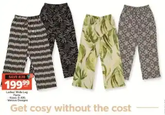 Ladies' Wide Leg Pants