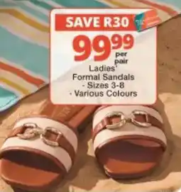 Checkers Hyper Ladies' Formal Sandals offer