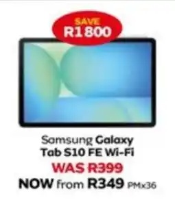 MTN Samsung Galaxy Tab S10 FE Wi-Fi offer