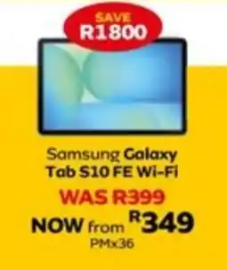 MTN Samsung Galaxy Tab S10 FE Wi-Fi offer