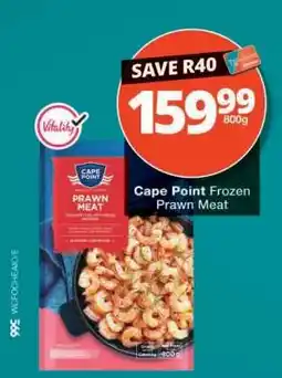 Checkers Cape Point Frozen Prawn Meat offer